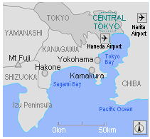 Narita Airport,Haneda Airport,Tokyo,Hakone,Yokohama,Kamakura,Mt.Fuji Map